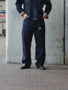 他の写真3: *A VONTADE（アボンタージ）Trucker Jacket TypeIII（トラッカージャケットタイプ3）13.5oz Brown Organic Cotton Selvedge Denim/Indigo（インディゴ）