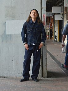 他の写真1: A VONTADE（アボンタージ）Coal Mine Jeans（コールマインジーンズ）13.5oz Brown Organic Cotton Selvedge Denim/Indigo（インディゴ）【裾上げ無料】