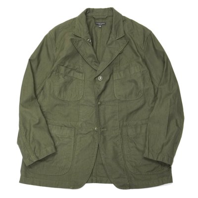 画像1: ENGINEERED GARMENTS（エンジニアードガーメンツ）BEDFORD JACKET（ベッドフォードジャケット）Cotton Brushed/Olive（オリーブ）