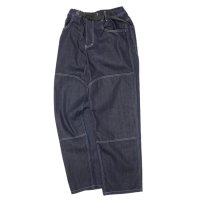 GRAMICCI（グラミチ）MEADOWS DOUBLE KNEE PANT（メドウズダブルニーパンツ）Japanese "KAIHARA" CORDURA 12.25oz Raw Denim/Raw Rinse （ローレンス）【裾上げ無料】