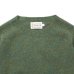 画像3: INVERALLAN（インバーアラン）Crew Neck Saddle Shoulder Sweater（クルーネックサドルショルダーセーター）Supersoft Shetland/JADE（ジェード）