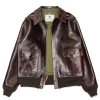 Y'2 LEATHER（ワイツーレザー）PULL UP HORSE Type A-2（プルアップホース・タイプA-2）/Brown（ブラウン）