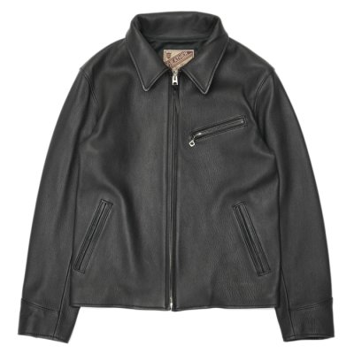 画像1: Y'2 LEATHER（ワイツーレザー）SHEEP SKIN SPORTS JACKET（シープスキンスポーツジャケット）"SHEEP SKIN"/Black（ブラック）