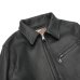 画像4: Y'2 LEATHER（ワイツーレザー）SHEEP SKIN SPORTS JACKET（シープスキンスポーツジャケット）"SHEEP SKIN"/Black（ブラック）