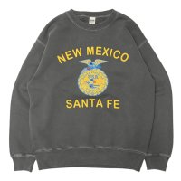 BARNS OUTFITTERS (バーンズアウトフィッターズ) Super Heavy Weight Sweat Shirt -Pigment Dye- (スーパーヘビーウェイトスウェットシャツ) "Santa fe" /Charcal(チャコール)