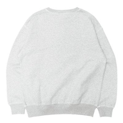 画像2: BARNS OUTFITTERS (バーンズアウトフィッターズ) Super Heavy Weight Sweat Shirt (スーパーヘビーウェイトスウェットシャツ)"Santa fe"/Grey(グレー)