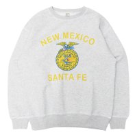 BARNS OUTFITTERS (バーンズアウトフィッターズ) Super Heavy Weight Sweat Shirt (スーパーヘビーウェイトスウェットシャツ)"Santa fe"/Grey(グレー)