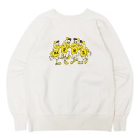 BARNS OUTFITTERS (バーンズアウトフィッターズ) 10/7 90s Crewneck Sweatshirt （90s クルーネックスウェットシャツ)"BARNS Univ"/Oatmeal（オートミール)