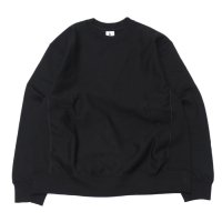 blurhms ROOTSTOCK（ブラームスルーツストック）Soft&Hard Sweat Crew Neck Pullover（ソフト&ハードスウェットクルーネックプルオーバー）/Black（ブラック）