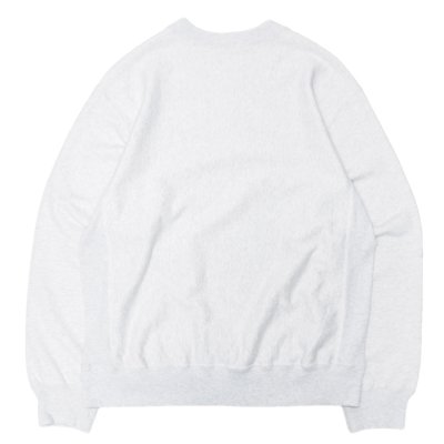 画像2: blurhms ROOTSTOCK（ブラームスルーツストック）Soft&Hard Sweat Crew Neck Pullover（ソフト&ハードスウェットクルーネックプルオーバー）/Heather White（ヘザーホワイト）