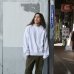 画像7: blurhms ROOTSTOCK（ブラームスルーツストック）Soft&Hard Sweat Crew Neck Pullover（ソフト&ハードスウェットクルーネックプルオーバー）/Heather White（ヘザーホワイト）