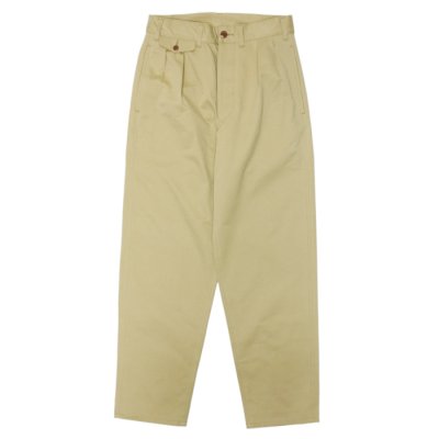 画像1: Nigel Cabourn（ナイジェル・ケーボン）OFFICER PANTS（オフィサーパンツ）WEST POINT/Beige（ベージュ）【裾上げ無料】