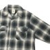 画像4: F.O.B FACTORY（エフオービーファクトリー）NEL OPEN COLLAR SHIRT（ネルオープンカラーシャツ）Cotton Flannel/Black（ブラック）