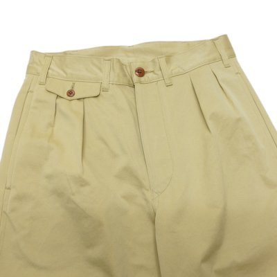 画像2: Nigel Cabourn（ナイジェル・ケーボン）OFFICER PANTS（オフィサーパンツ）WEST POINT/Beige（ベージュ）【裾上げ無料】