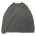 画像4: Good On（グッドオン）Long Sleeve Knit （ロングスリーブニット）"Rib Knit Pigment Dye"/Natural（ナチュラル）・Black（ブラック）