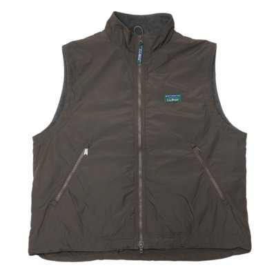 画像1: L.L.Bean（エルエルビーン）Lovell Microfleece Lined Vest（ラヴェルマイクロフリースラインドベスト）-Japan Edition-/Chocolate（チョコレート）