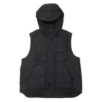 ENGINEERED GARMENTS（エンジニアードガーメンツ）Field Vest（フィールドベスト）NYCO Twill/Black（ブラック）