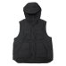 画像1: ENGINEERED GARMENTS（エンジニアードガーメンツ）Field Vest（フィールドベスト）NYCO Twill/Black（ブラック） (1)