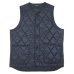 画像9: A VONTADE（アボンタージ）Quilted Line Vest（キルテッドライナーベスト）Detachble Collar/Navy（ネイビー）