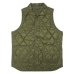 画像1: A VONTADE（アボンタージ）Quilted Line Vest（キルテッドライナーベスト）Detachble Collar/Olive（オリーブ） (1)