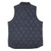 画像2: A VONTADE（アボンタージ）Quilted Line Vest（キルテッドライナーベスト）Detachble Collar/Navy（ネイビー） (2)