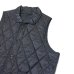 画像4: A VONTADE（アボンタージ）Quilted Line Vest（キルテッドライナーベスト）Detachble Collar/Navy（ネイビー）