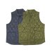 画像11: A VONTADE（アボンタージ）Quilted Line Vest（キルテッドライナーベスト）Detachble Collar/Navy（ネイビー）