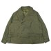 画像1: ENGINEERED GARMENTS（エンジニアードガーメンツ）SHORT TRENCH JK（ショートトレンチジャケット）PC Wheather Poplin/Olive（オリーブ） (1)