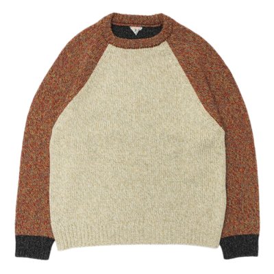 画像1: FilMelange（フィルメランジェ）FRANK（フランク）"Mix Yarn Wool Knit"/Multi Color（マルチカラー）