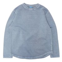 Good On（グッドオン）Rough Crew Sweat（ラフクルースウェット）"Pigment Dye"/Ajisai（アジサイ）