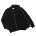 画像3: Yonetomi NEW BASIC（ヨネトミニューベーシック）EX Fine Wool Rib Knit Blouson（エクストラファインウールニットブルゾン）/Black（ブラック）