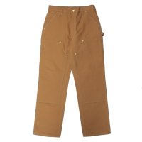 Carhartt（カーハート）DOUBLE FRONT WORK DUNGAREE（ダブルフロントワークダンガリー）/Brown（ブラウン）【裾上げ無料】