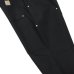 画像5: Carhartt（カーハート）DOUBLE FRONT WORK DUNGAREE（ダブルフロントワークダンガリー）/Black（ブラック）【裾上げ無料】