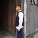 画像10: Post O'Alls（ポストオーバーオールズ）1 Pocket Vest（1ポケットベスト）Vintage twill w/trashed wool lining indigo w/stripe lining /Indigo（インディゴ）