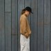 画像11: Yonetomi NEW BASIC（ヨネトミニューベーシック）EX Fine Wool Rib Knit Blouson（エクストラファインウールニットブルゾン）/Camel（キャメル）