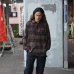 画像9: ENGINEERED GARMENTS（エンジニアードガーメンツ）WORK SHIRT（ワークシャツ）Cotton Plaid Flannel/Orange×Red（オレンジ×レッド）