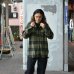 画像9: ENGINEERED GARMENTS（エンジニアードガーメンツ）WORK SHIRT（ワークシャツ）Cotton Plaid Flannel/Yellow×Grey（イエロー×グレー）