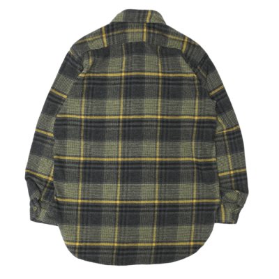 画像2: ENGINEERED GARMENTS（エンジニアードガーメンツ）WORK SHIRT（ワークシャツ）Cotton Plaid Flannel/Yellow×Grey（イエロー×グレー）