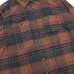 画像6: ENGINEERED GARMENTS（エンジニアードガーメンツ）WORK SHIRT（ワークシャツ）Cotton Plaid Flannel/Orange×Red（オレンジ×レッド）