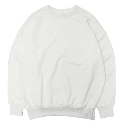 画像1: alvana（アルヴァナ）TURI-AMI 60s SAHPE SWEAT（吊り編み60sシェイプスウェット）/OAT-Grey（オートミールグレー）