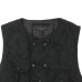 画像4: ENGINEERED GARMENTS（エンジニアードガーメンツ）Cover Vest（カバーベスト）Lt,Weight Fake Suede/Black（ブラック）