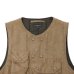 画像4: ENGINEERED GARMENTS（エンジニアードガーメンツ）Cover Vest（カバーベスト）Lt,Weight Fake Suede/Khaki（カーキ）