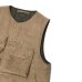 画像5: ENGINEERED GARMENTS（エンジニアードガーメンツ）Cover Vest（カバーベスト）Lt,Weight Fake Suede/Khaki（カーキ）