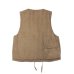 画像2: ENGINEERED GARMENTS（エンジニアードガーメンツ）Cover Vest（カバーベスト）Lt,Weight Fake Suede/Khaki（カーキ） (2)