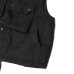 画像7: ENGINEERED GARMENTS（エンジニアードガーメンツ）Cover Vest（カバーベスト）Lt,Weight Fake Suede/Black（ブラック）