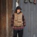 画像11: ENGINEERED GARMENTS（エンジニアードガーメンツ）Cover Vest（カバーベスト）Lt,Weight Fake Suede/Khaki（カーキ）