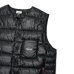 画像5: NANGA（ナンガ）INNER DOWN VEST（インナーダウンベスト）/Black（ブラック）