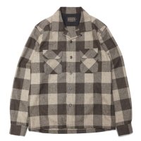 PENDLETON（ペンドルトン）THE ORIGINAL BOARD SHIRT（ザ・オリジナル・ボードシャツ）-Japan Fit-/Brown Tan Mix Check（ブラウンタンミックスチェック）