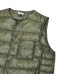 画像4: NANGA（ナンガ）INNER DOWN VEST（インナーダウンベスト）/Khaki（カーキ）