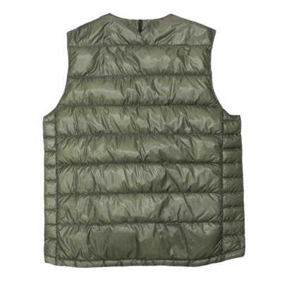 画像2: NANGA（ナンガ）INNER DOWN VEST（インナーダウンベスト）/Khaki（カーキ）